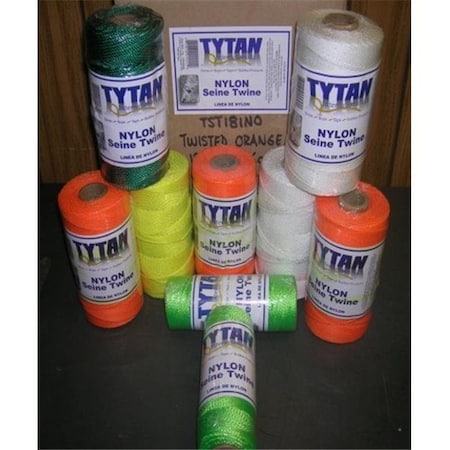 Tytan International Tytan International TST121W Nylon Twisted Seine Twine Number; White - 12 in. x 1000 ft. TST121W